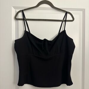 Abercrombie Tie-Front Top